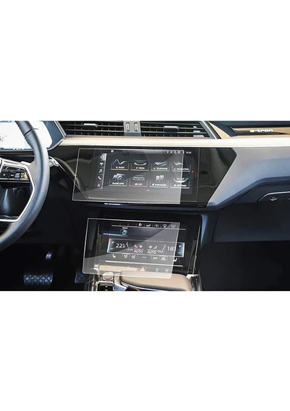 Audi A7 Navigasyon ve Alt Kontrol Paneli Nano Ekran Koruyucu 2019-2023