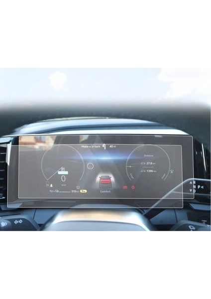 Renault Austral E-Tech Hybrid 2022-2023 Multimedya ve Gösterge Panel Uyumlu 9h Nano Ekran Koruyucu
