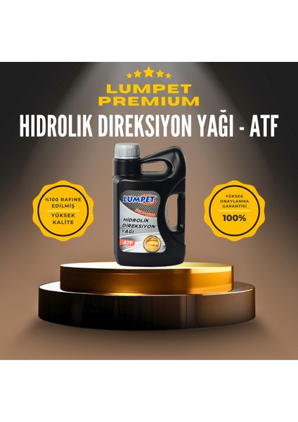 High Performance Hidrolik Direksiyon Yağı Atf 900 ml