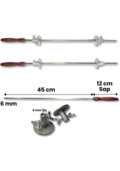 Barbekü Mangal Mini Cağ Döner, Et Döner ve Tavuk Döner Seti indirimleri