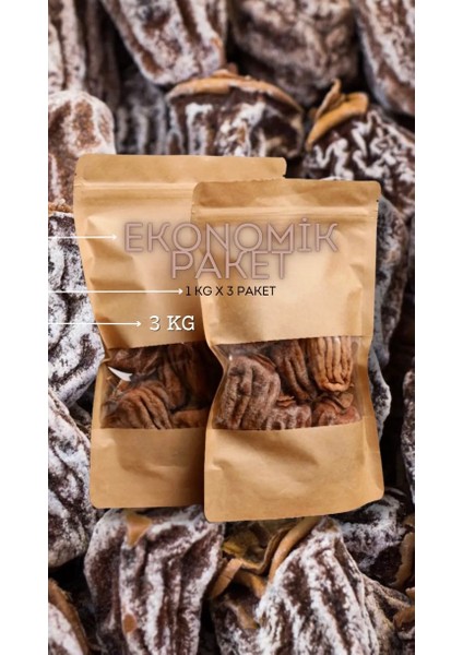 Cennet Hurmasıı Ekopaket - Cennet Elması Kurusu - 3 kg
