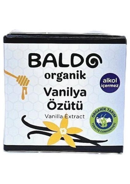 Organik Vanilya Özütü 40GR