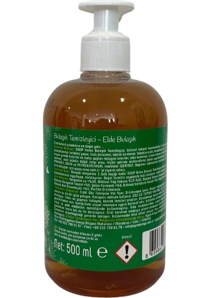 Soop Bulaşık Temizleyici- 500 ml