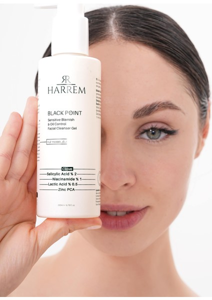 Akneli&yağlı Cilt Tipleri Için Saliyclic Acid+Niacinamide Hassas Yüz Yıkama Jeli 200 ml Black P.int