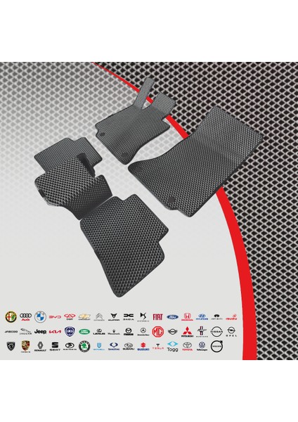 Kia Picanto Ja 2017 - 2024 (3. Jenerasyon) Akıllı Oto Paspas Takımı Eva Mat
