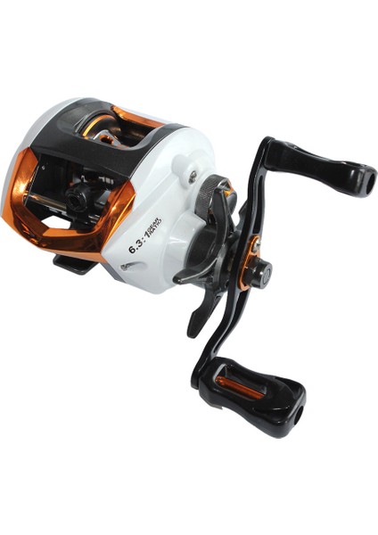 12+1 Yuvarlak Yataklı Baitcasting Makara Yüksek Hızlı Manyetik Frenli (Yurt Dışından)