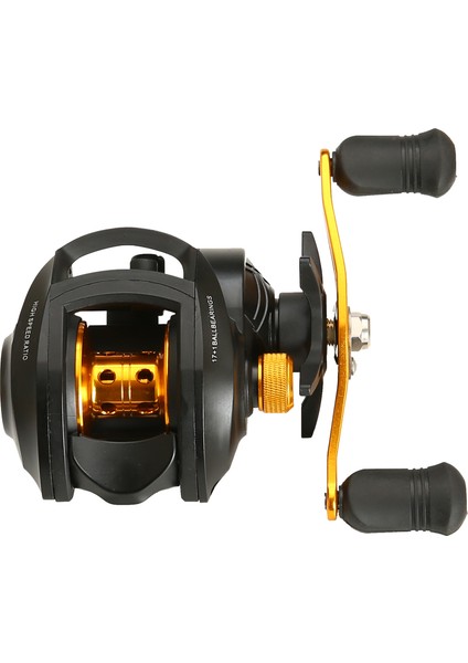Ultra Smooth 17 + 1 Bb Baitcasting Balık Tutma Makinesi 8kg Maksimum Sürükleme 7.2:1 Vites Oranı (Yurt Dışından)