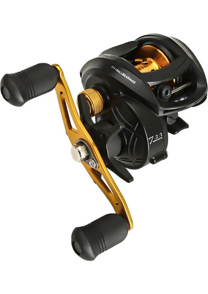 Ultra Smooth 17 + 1 Bb Baitcasting Balık Tutma Makinesi 8kg Maksimum Sürükleme 7.2:1 Vites Oranı (Yurt Dışından) fırsatları