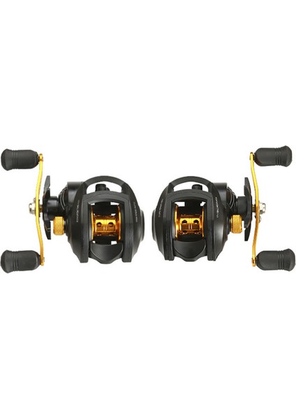 Ultra Smooth 17 + 1 Bb Baitcasting Balık Tutma Makinesi 8kg Maksimum Sürükleme 7.2:1 Vites Oranı (Yurt Dışından) indirimleri