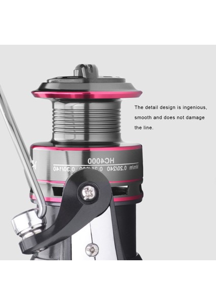 Tüm Metal Döner Balık Tutma Makinesi Uzun Atış (Yurt Dışından)
