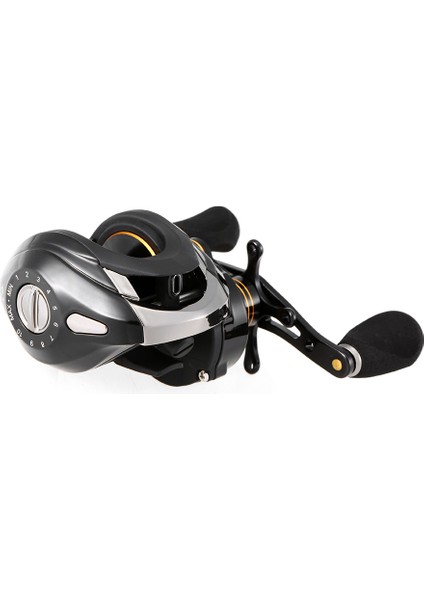 Bait Casting Balık Tutma Makinesi 12+1 Bilyalı Yastık, 6.3:1 Vites Oranı (Yurt Dışından)