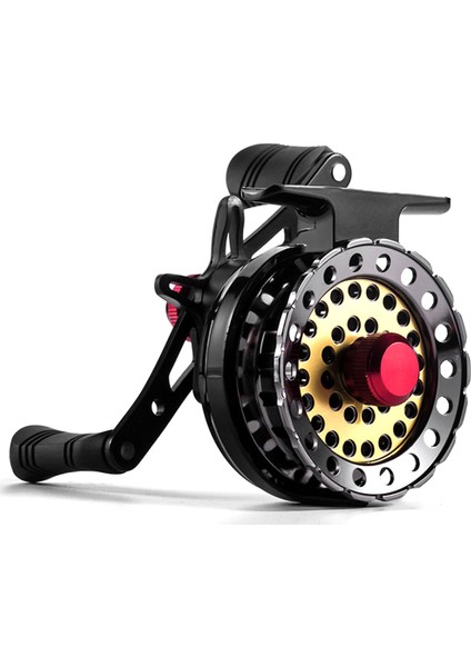 Tam Metal Balık Tutma Makarası Yüksek Sürtünmeli Düz Çalışan (Yurt Dışından)