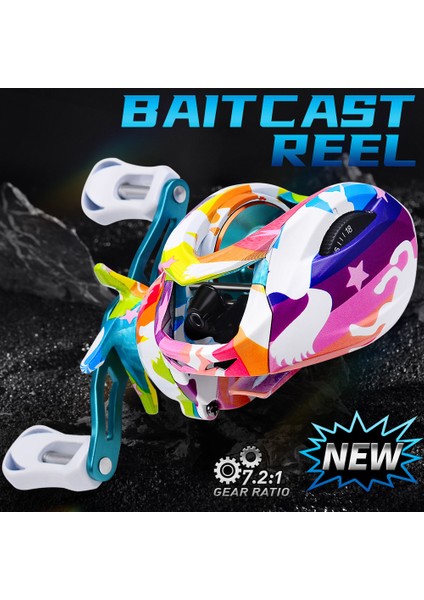 8 Kg'lık Sürükleme Balık Tutma Makarası 7.2:1 Vites Oranı Manyetik Fren (Yurt Dışından) fiyatları