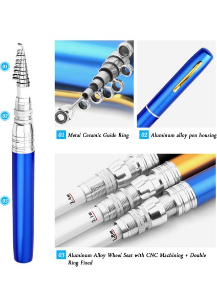 1,8m Teleskopik Alüminyum Çelik Balık Tutma Sabunu Taşınabilir (Yurt Dışından) fiyatları