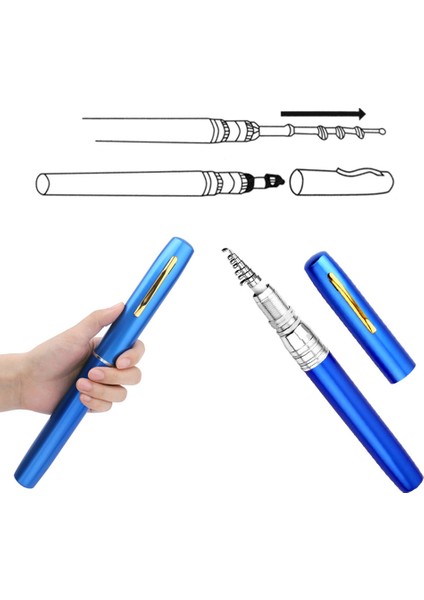 1,8m Teleskopik Alüminyum Çelik Balık Tutma Sabunu Taşınabilir (Yurt Dışından) modelleri