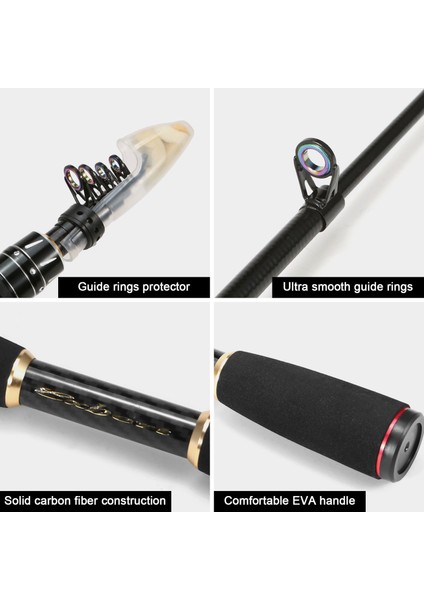 2.1m Karbon Spinning Rod Taşınabilir Ultra-Has Balık Tutma Rodu (Yurt Dışından) modelleri