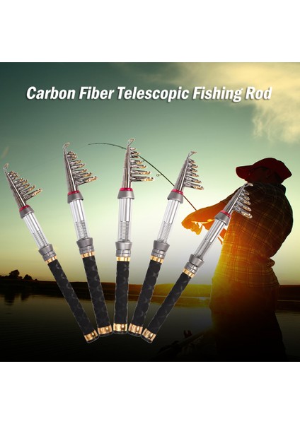 Karbon Fiber Teleskopik Balık Tutma Milletesi 1.3 - 2.4m (Yurt Dışından) modelleri