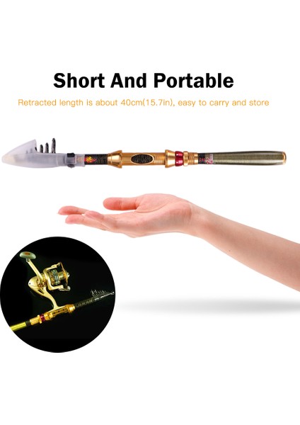 Ultralight Karbon Teleskopik Balık Tutma Milletesi (Yurt Dışından) fırsatları