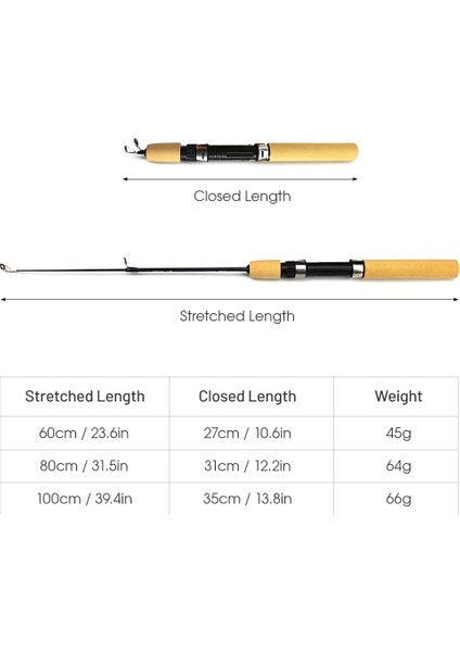 Kış Karides Balık Tutma Milı Kayganlık Önleyici Ağaç Rengi Saplı (Yurt Dışından) fırsatları