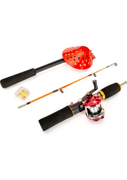 Buz Altı Balık Tutma Ekipmanı Seti Mil ve Makara Kombosu Kovalık Kancası (Yurt Dışından) fırsatları