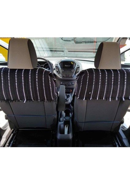 Kaptan Terletmez Oto Koltuk Kilim Seti Ön Geçme 2li Set