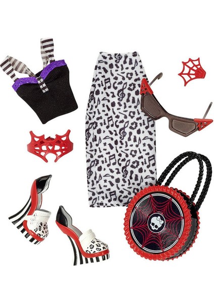 Monster High Operetta Maul Session Moda Paketi X3665 W9122