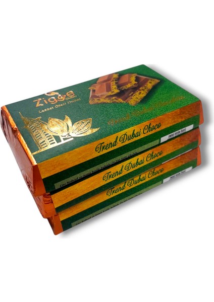 Dubai Çikolatası Trend Dubai 3 x 200 gr