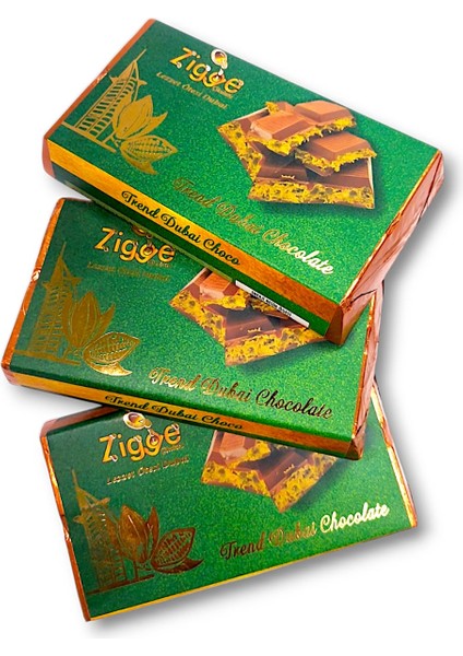 Dubai Çikolatası Trend Dubai 3 x 200 gr modelleri