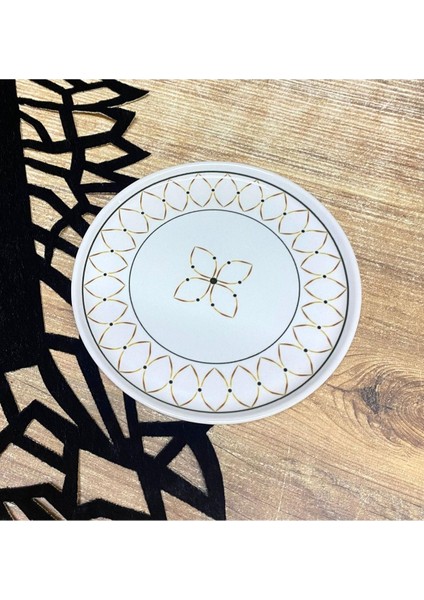 Gold Elips Model 20CM Tekli Servis / pasta Tabağı fiyatları