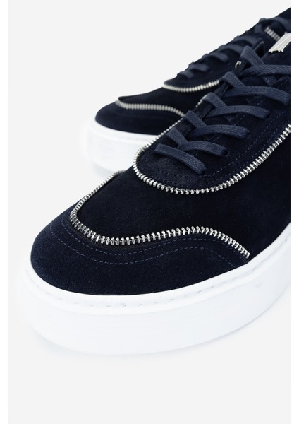 Erkek Deri Lacivert Süet Sneakers & Spor Ayakkabı 352 22323 Erk Ayk Y25 Lacı Suet modelleri