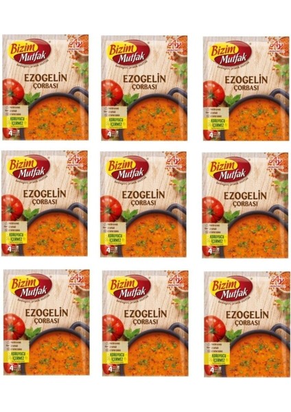 Ezogelin Çorbası 80 gr x 9 Adet