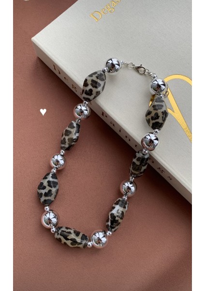 Leopar Desen Vip Kolye