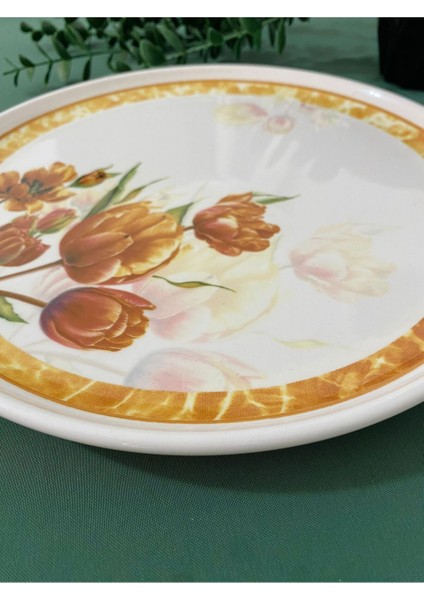 Vintage Lale Büyük Servis Tabağı fiyatları