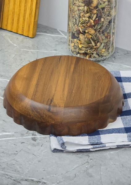 Akasya Kase - Doğal Yemek Kasesi - 20 Cm, 600 ml fiyatları