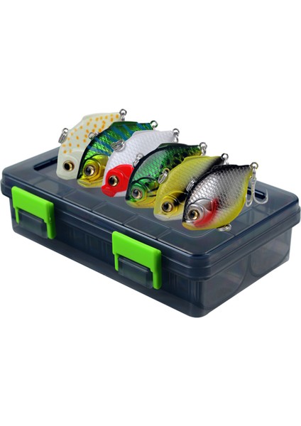 6 Adet Balık Tutma Sabit Yapışkan Ürünü ve Takılma Kutusu (Yurt Dışından)