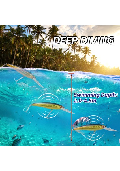 20 cm Uzun Hırsızlıklu Tuzlu Su Balık Tutma Yaprağı (Yurt Dışından) modelleri