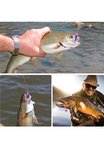 10 Adet Canlımsı Yumuşak Solucan Balık Tutma Yaprakları (Yurt Dışından) modelleri