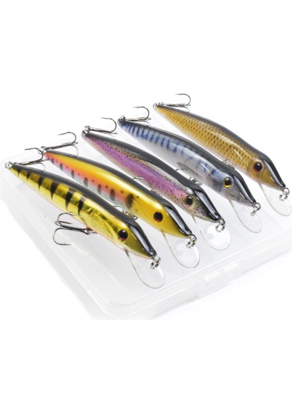 5 Adet Biyyonik Balık Tutma Derici Canlımsı Yüzen (Yurt Dışından) modelleri