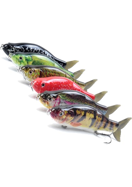 Yüzer Balık Uydurmaları Sert Kayar Yapışkan Yumuşak Kuyruklu Canlımsı (Yurt Dışından) modelleri