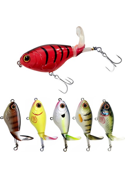 Whopper Plopper 75 Perch Yüzey Üstü Yem Tuzakları (Yurt Dışından)