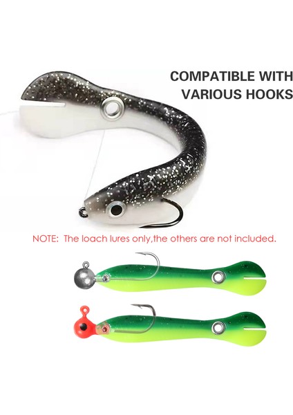 Balık Tutma Için Loç Balıkları Yapay Yaprakları Tuzlu Su ve Tatlı Su Için (Yurt Dışından) fırsatları