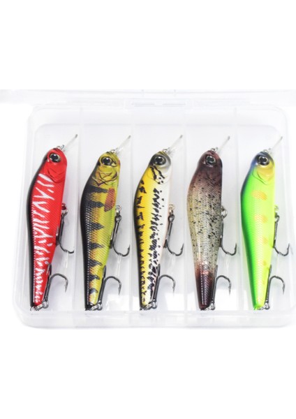 5 Adet 4,5 Inç Biyyonik Balık Tutma Ölçüsü Canlımsı Yüzen (Yurt Dışından) modelleri
