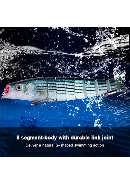 3 Adet Biyonik Çok Eğilmiş Balık Yemleri S Yüzme Hareketi Gerçekçi (Yurt Dışından) fiyatları