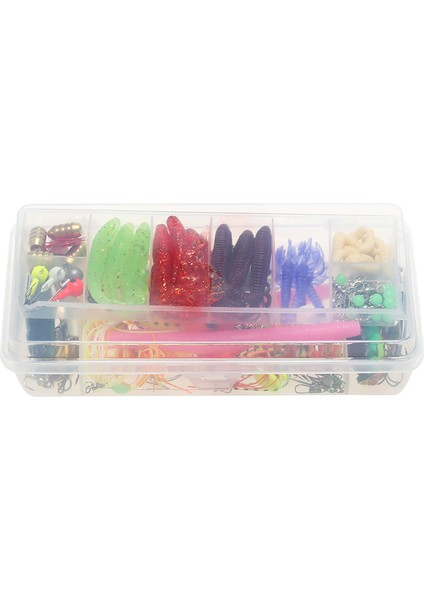 112 Adet Olta Yaprağı Seti ve Taklit Balık Kutusu (Yurt Dışından) modelleri