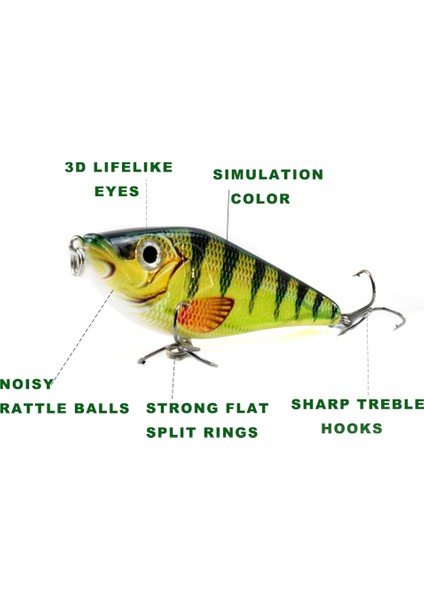 3.0 Minnow Balık Avlama S Yapay Çekicisi (Yurt Dışından) fiyatları