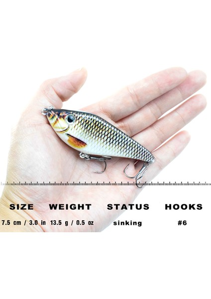 3.0 Minnow Balık Avlama S Yapay Çekicisi (Yurt Dışından) indirimleri