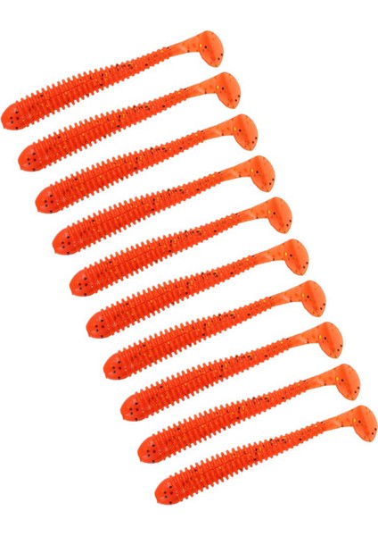 10 Adet Spiral Şekilli Yumuşak Balık Ustası Li (Yurt Dışından)