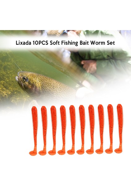 10 Adet Spiral Şekilli Yumuşak Balık Ustası Li (Yurt Dışından) fırsatları