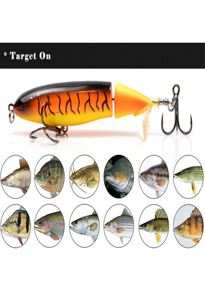 Yüzeysel Pop Istilacı Balık Tutma Artışı Döner Kuyruk Canlımsı (Yurt Dışından) indirimleri