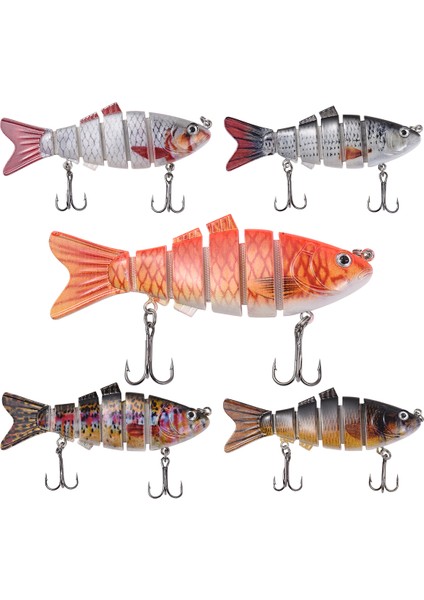 Balık Tutma Kümesi 10CM 15G Levrek Için Yüzme Uçları (Yurt Dışından)